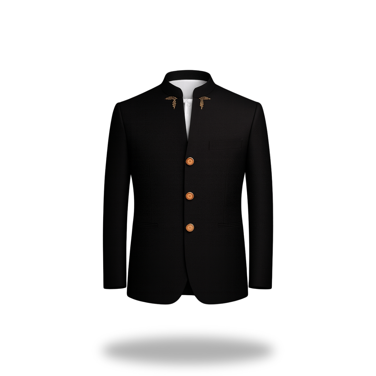 Lucas | Classic Stand Collar Jacket with Timeless Appeal