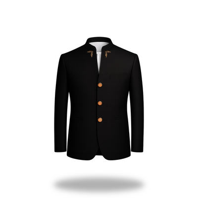 Lucas | Classic Stand Collar Jacket with Timeless Appeal
