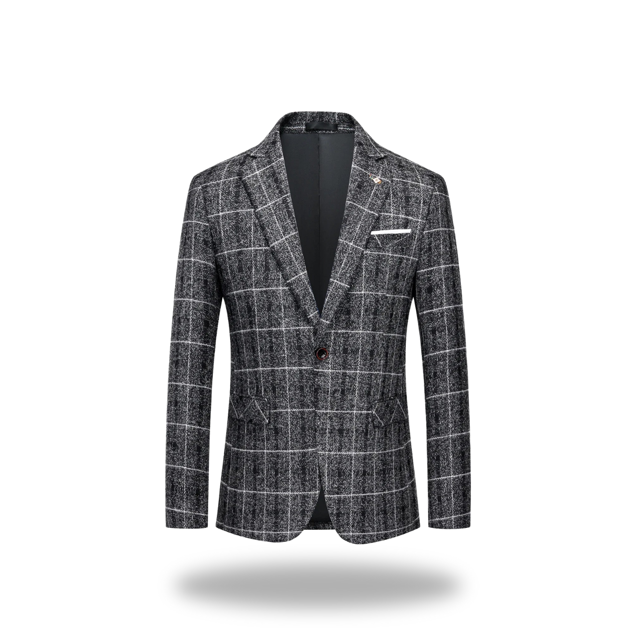 Glen | Classic Check Wool-Blend Jacket for Modern Versatility