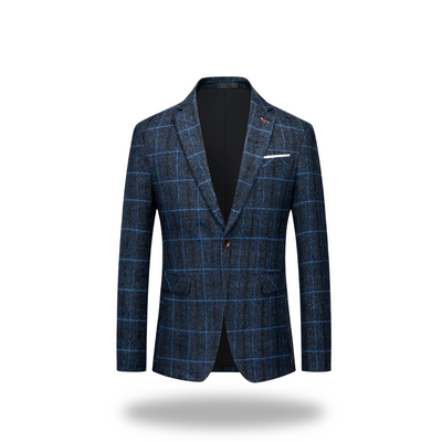 Glen | Classic Check Wool-Blend Jacket for Modern Versatility