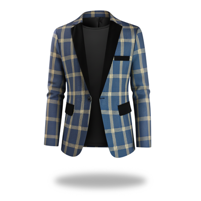 Ethan | Men’s Plaid Blazer
