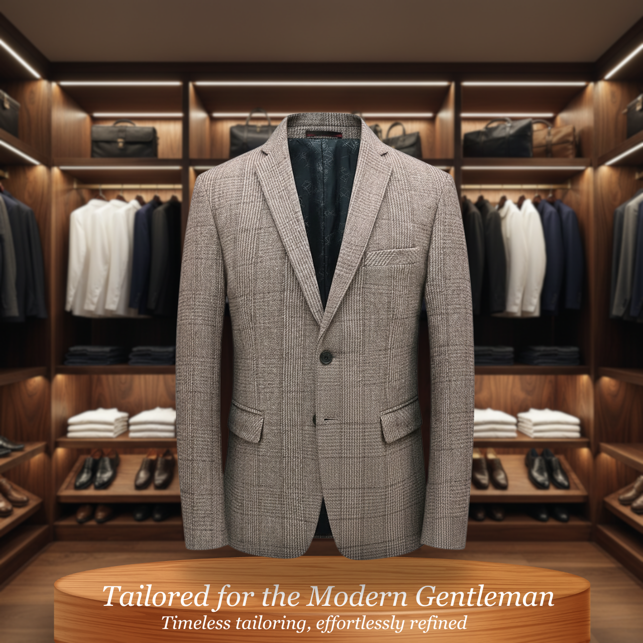 Mercer | Classic Wool Blazer for All-Day Comfort