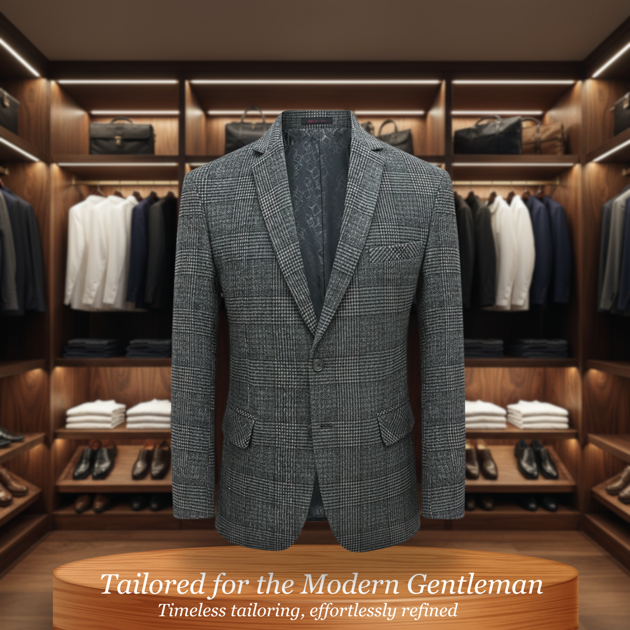 Mercer | Classic Wool Blazer for All-Day Comfort