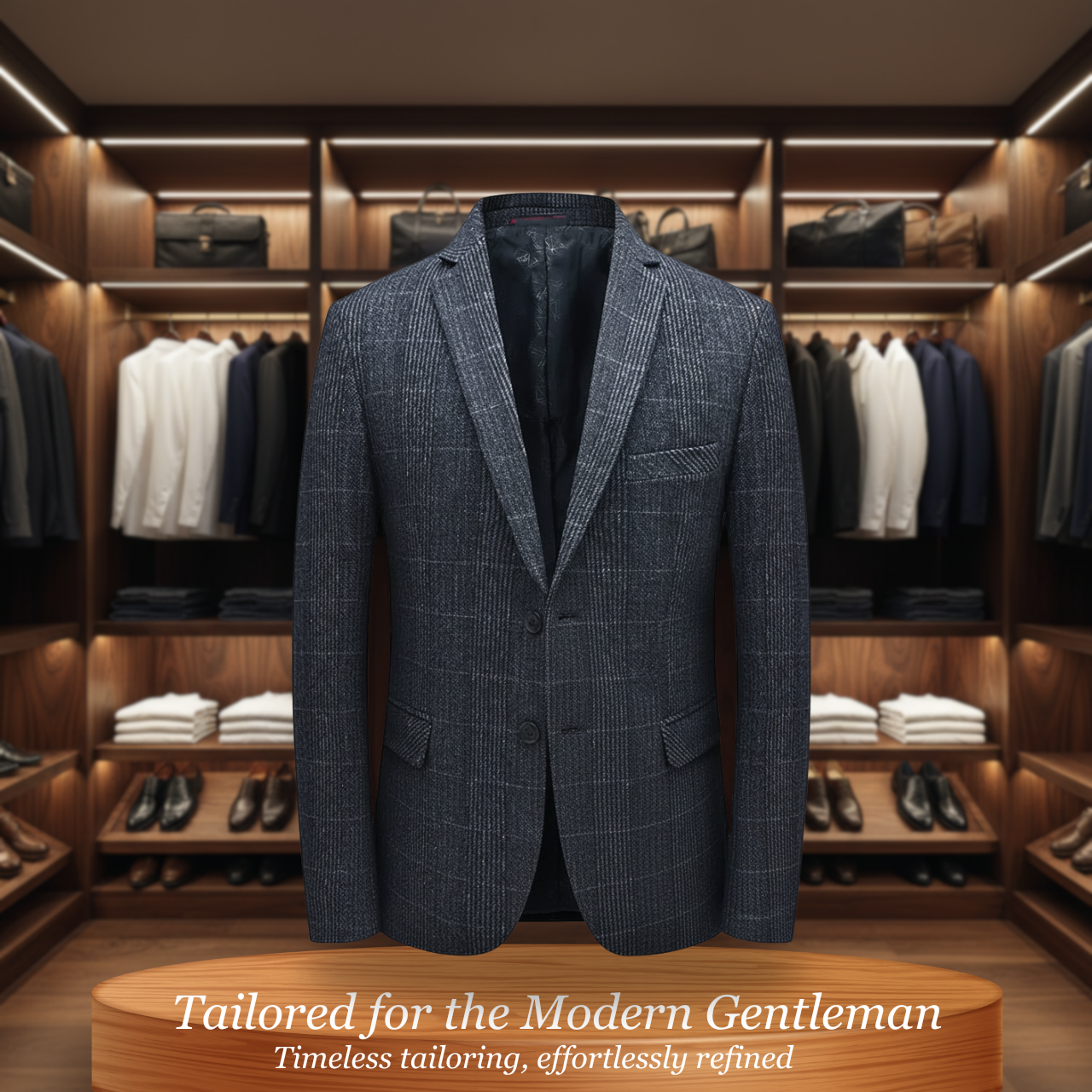 Mercer | Classic Wool Blazer for All-Day Comfort