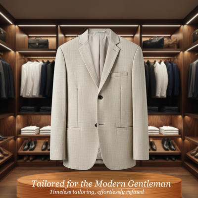 Morgan™ | Linen-Wool Blend Blazer
