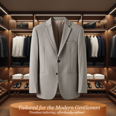 Morgan™ | Linen-Wool Blend Blazer