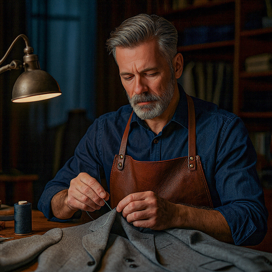 Lucas | Classic Stand Collar Jacket with Timeless Appeal