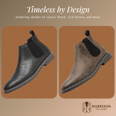 Charles | Ankle Boots with Elastic Closure