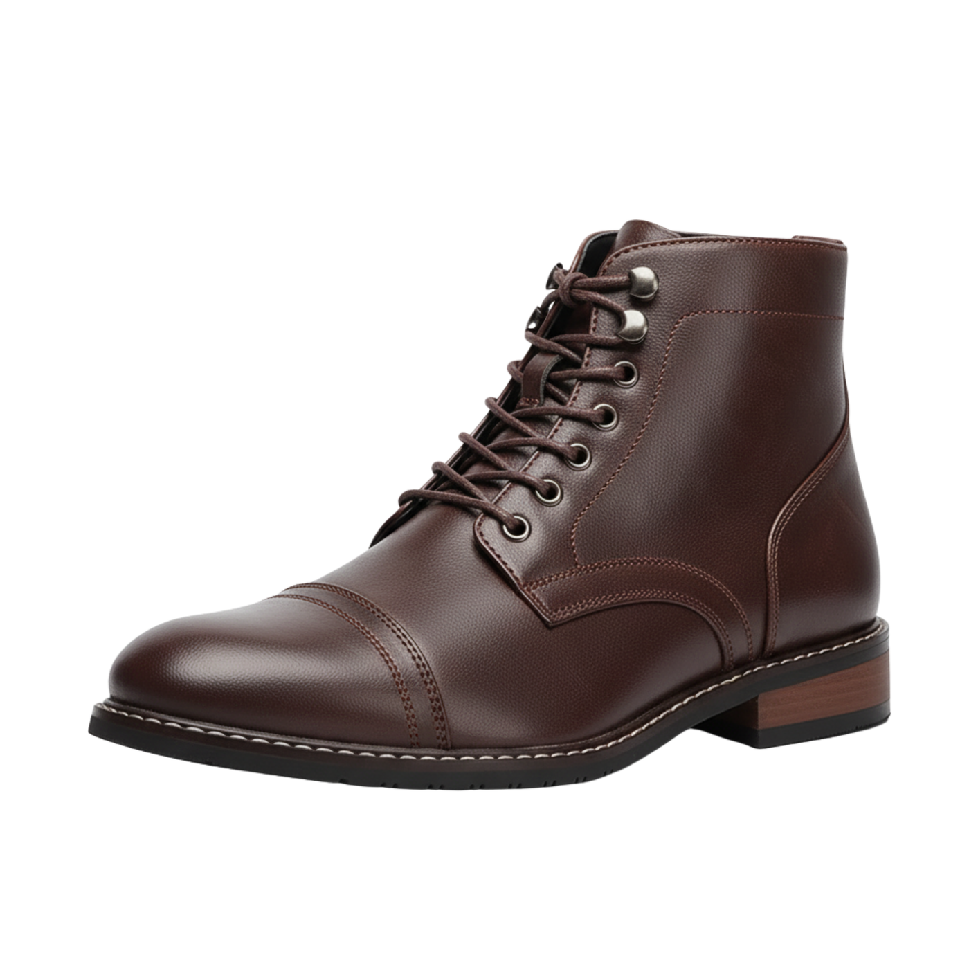 Jack | Vintage Industrial - Lace-Up Ankle Boots