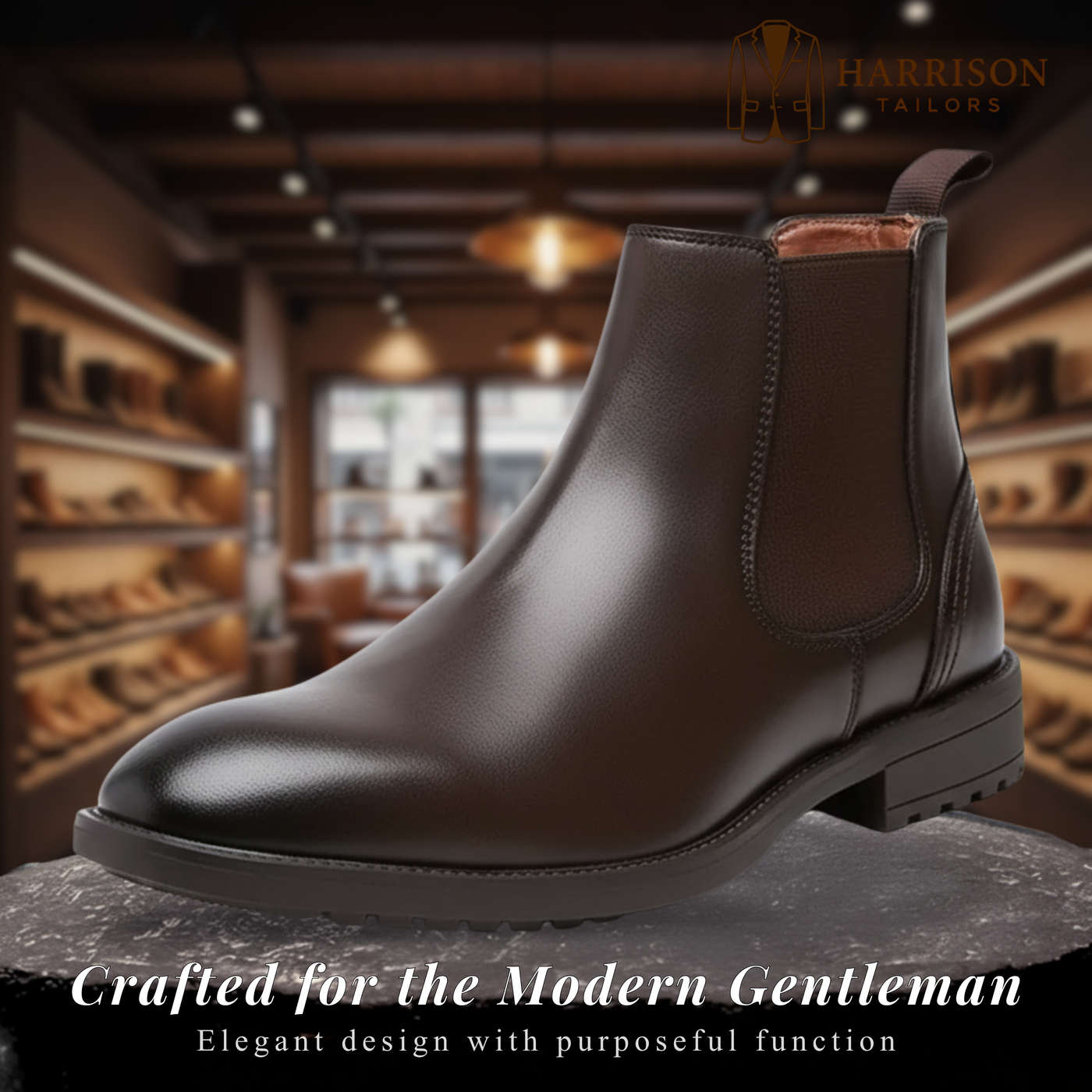 Joseph | Retro Slip-On Boots