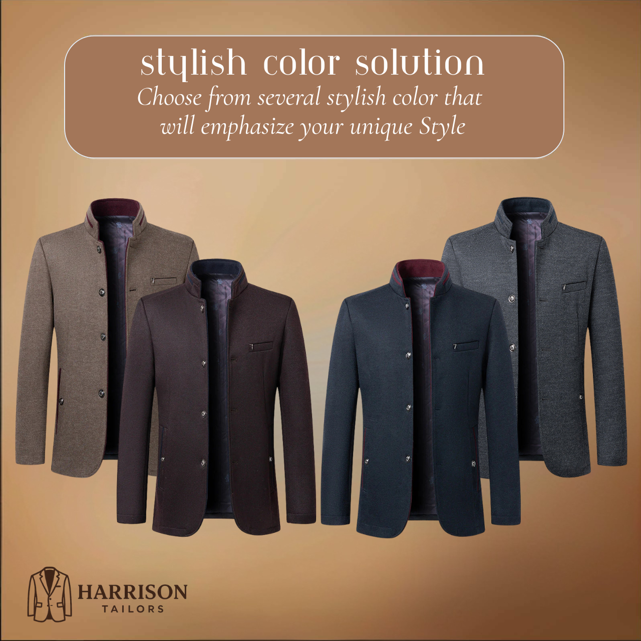 Alessandro™ | Wool Overcoat sets