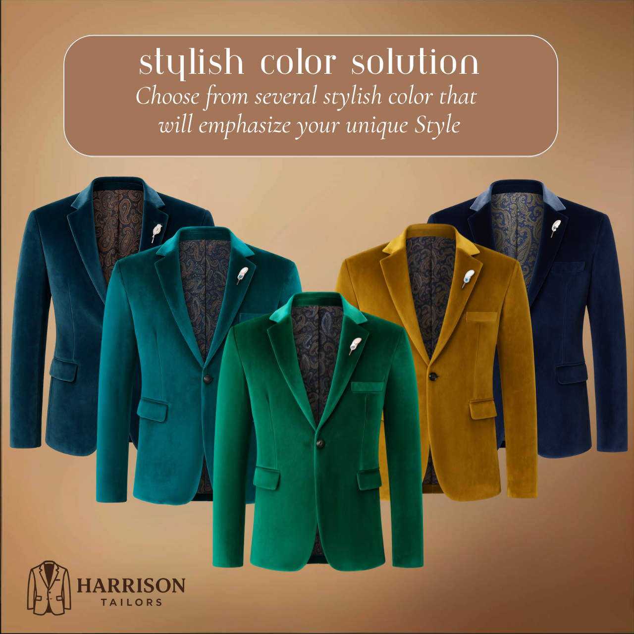 Theodore | Paisley Lined, Perfectly Tailored