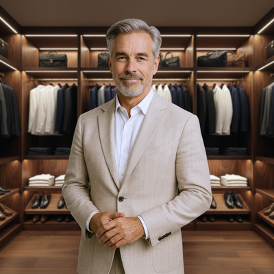 Morgan™ | Linen-Wool Blend Blazer