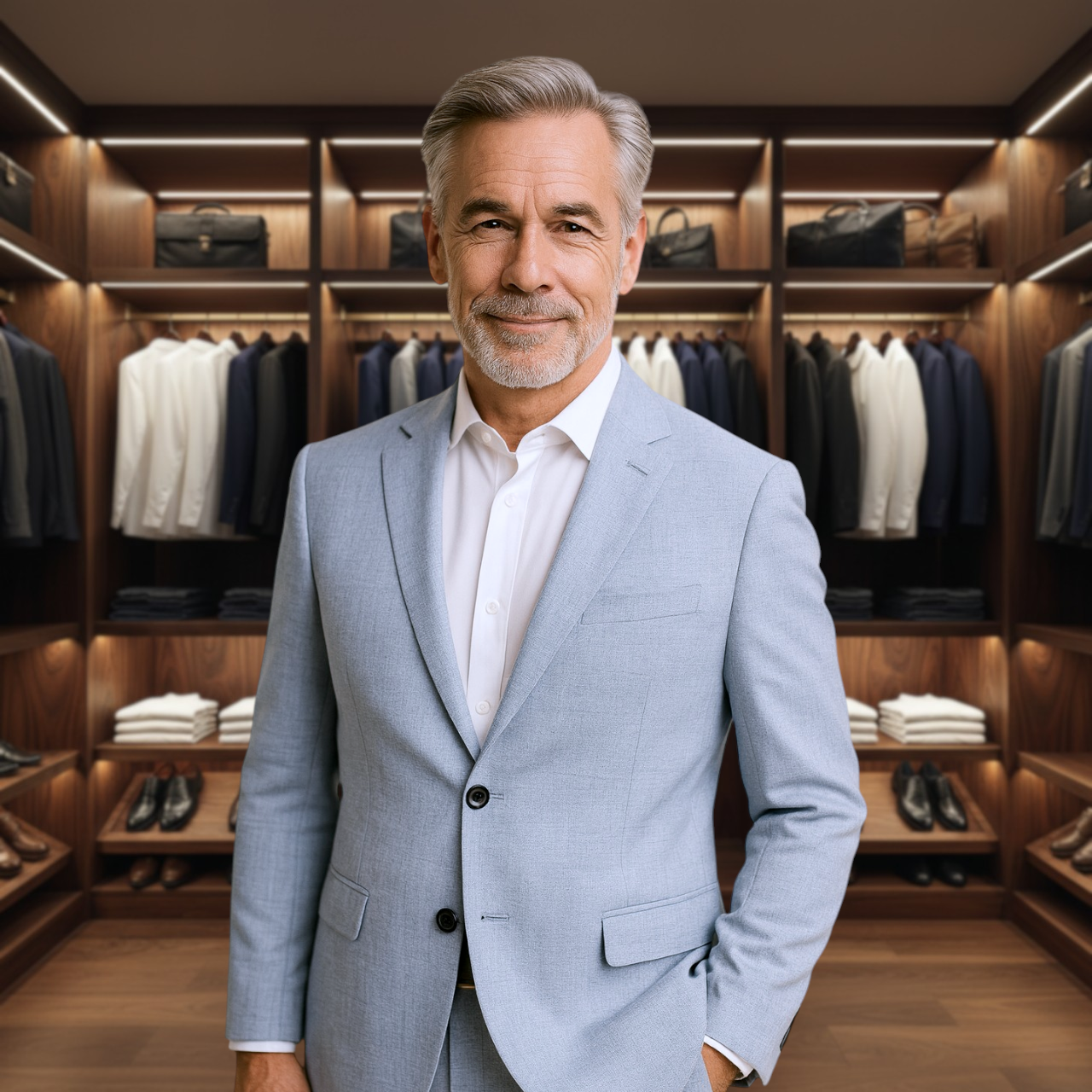 Morgan™ | Linen-Wool Blend Blazer