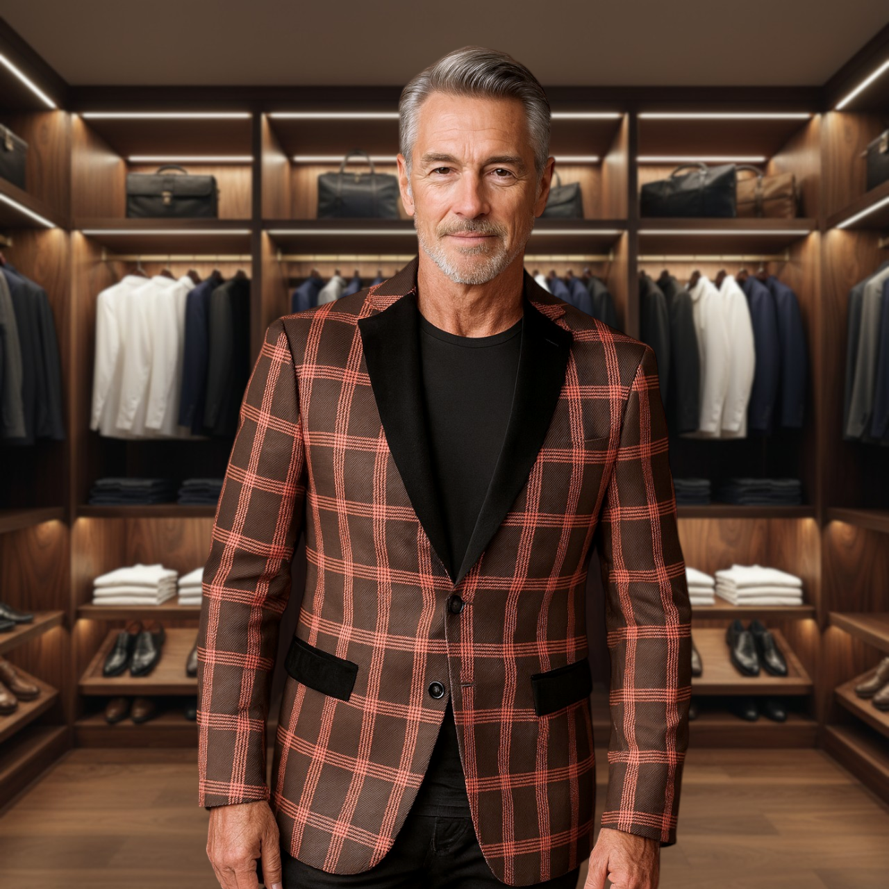 Ethan | Men’s Plaid Blazer