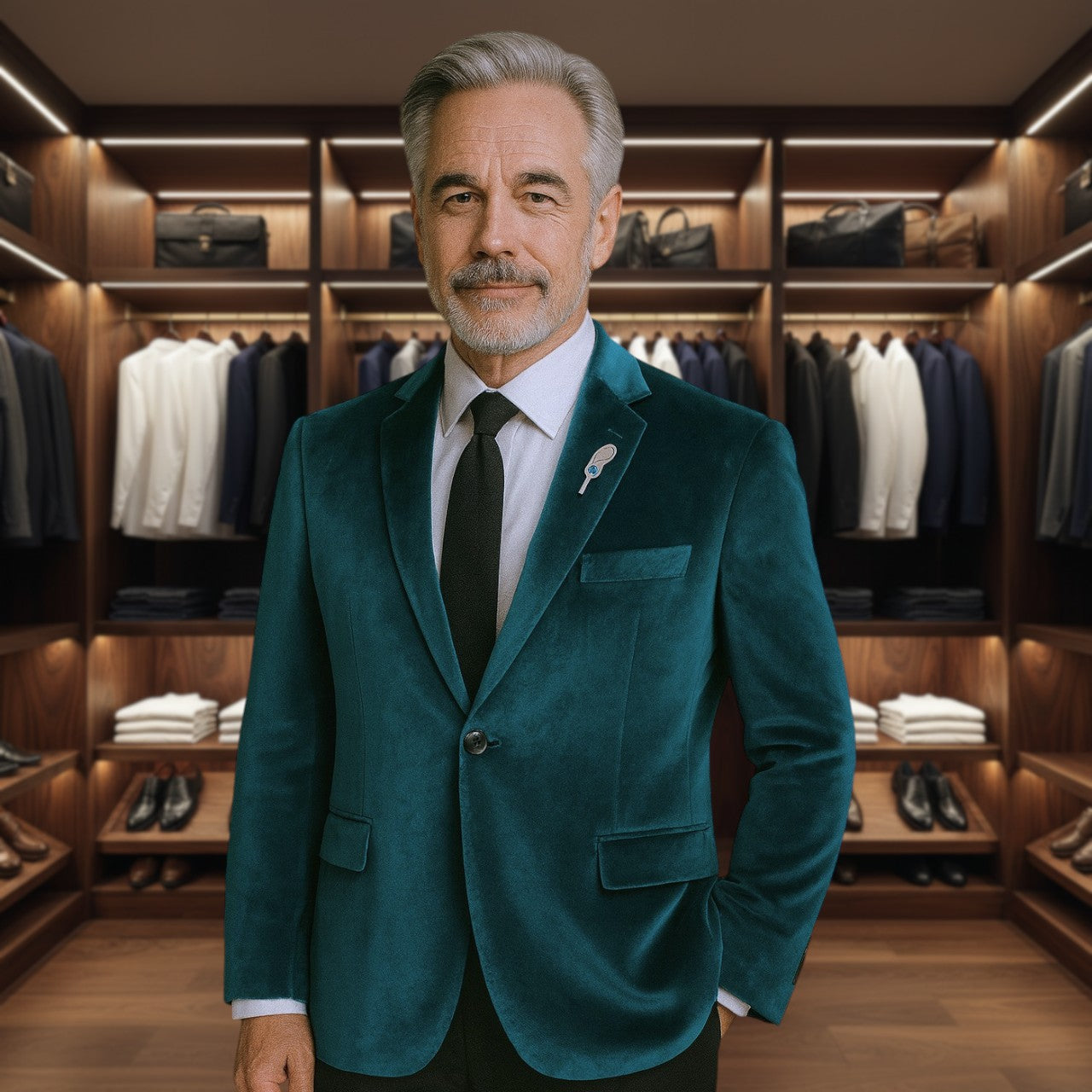 Theodore | Paisley Lined, Perfectly Tailored